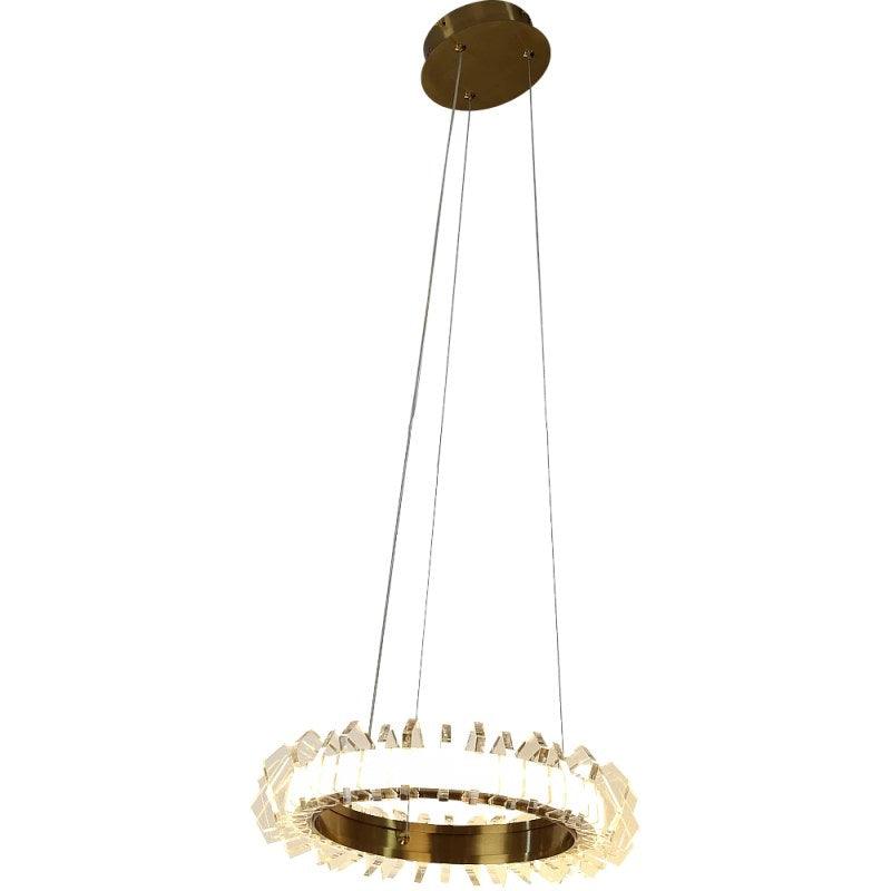 Modern Gold Chandelier - 42 W - Yellow By Alhome - ALHOME