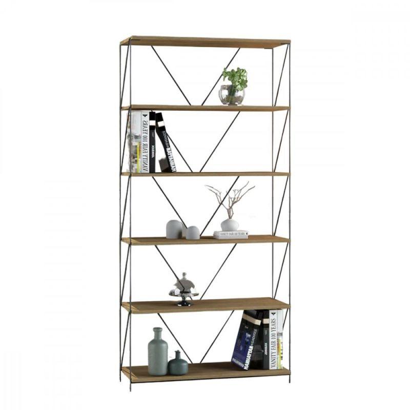 Multi-Use Shelving Unit From Malaysian Wood With 6 Layers - By Baity - ALHOME