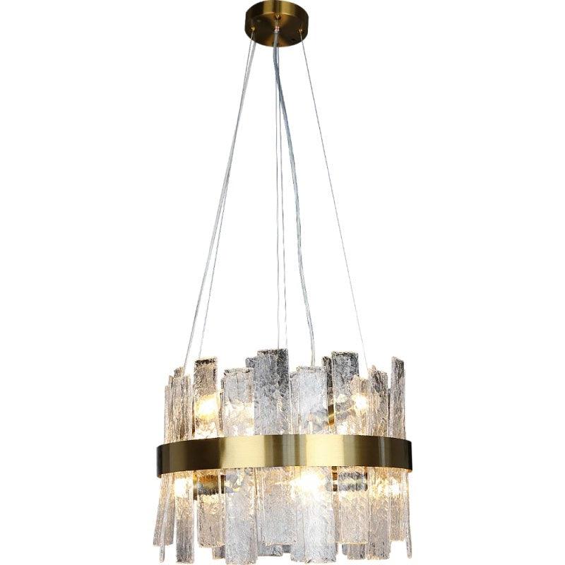 Modern Oil Chandelier - 9 Bulbs - Lamp Base Size E14 By Alhome - ALHOME