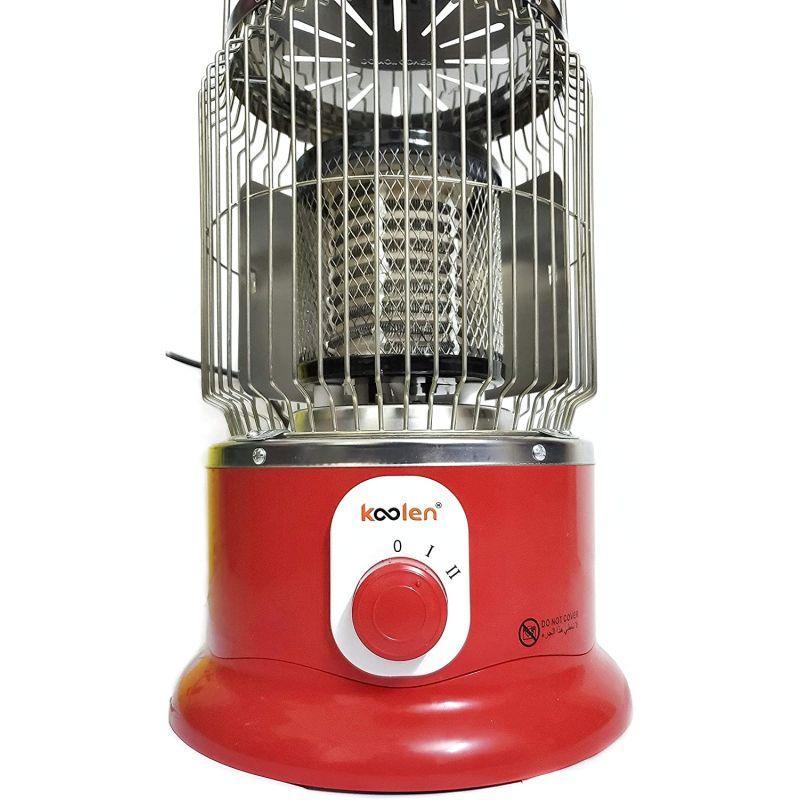 Koolen Round Ceramic Heater - 2000 Watt - Red - 807102008 - .com - Your Destination for Baby & Mother Needs in Saudi Arabia