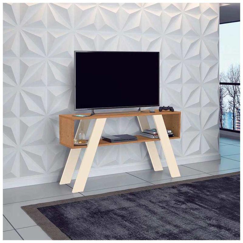 Beige TV Unit With Timeless Elegance for Your Entertainment Space By Alhome - 110113159 - ALHOME