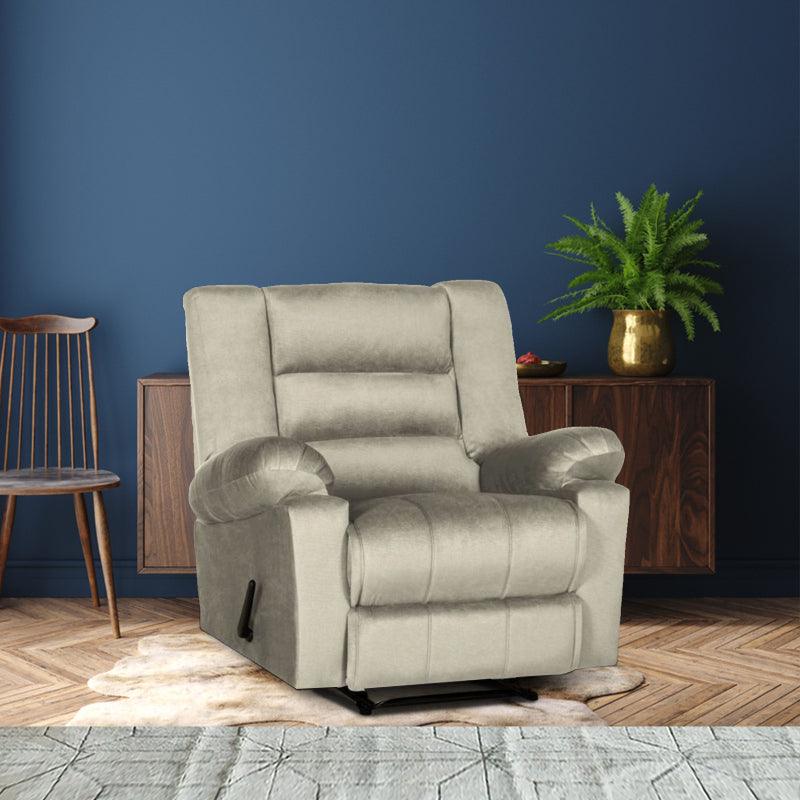 Velvet Recliner Chair - Nice 02 by In House - ALHOME