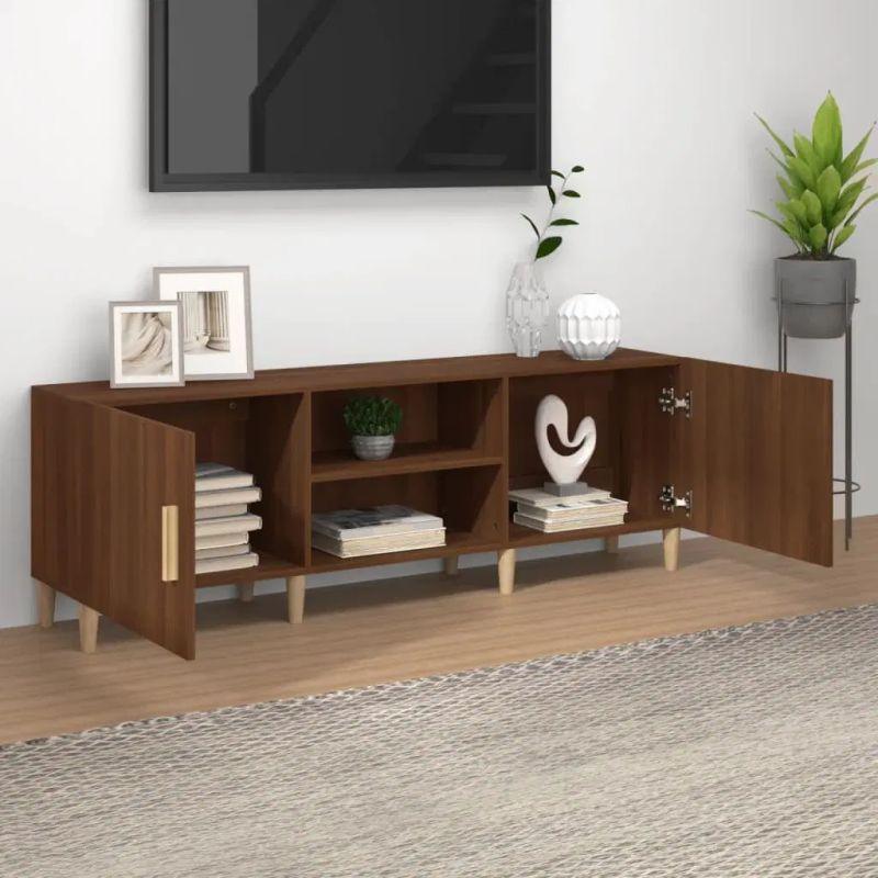 Classic TV Table - MDF - Brown By Alhome - ALHOME