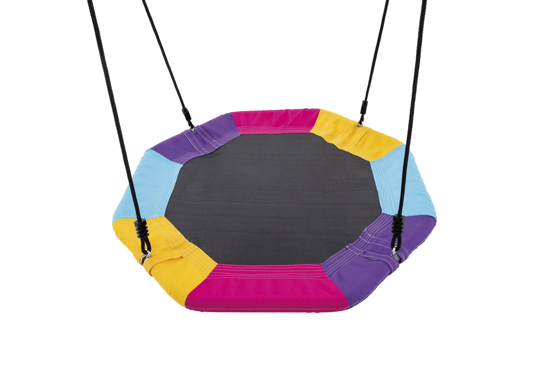 Five Feature Swing Set- Steel & Plastic -‚ÄéMulti -3-10 Years - Unisex - .com - Your Destination for Baby & Mother Needs in Saudi Arabia