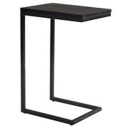Alhome side table 40 x 35 x 60 cm - black - AL-11 - Zrafh.com - Your Destination for Baby & Mother Needs in Saudi Arabia