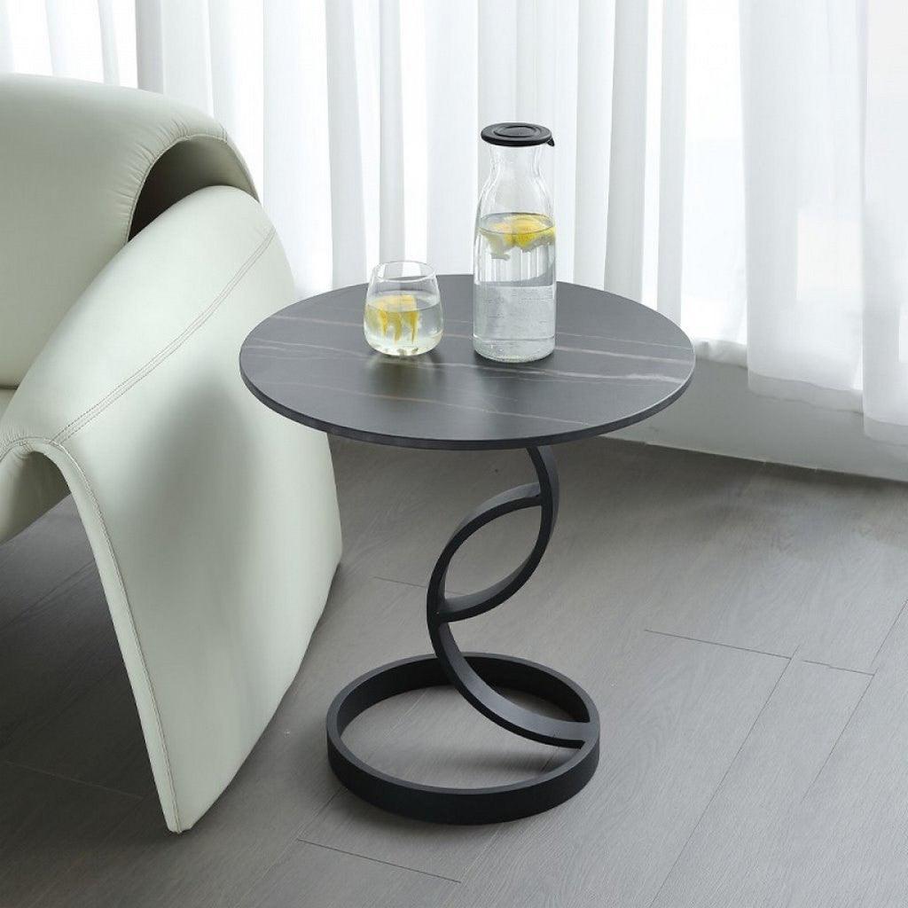 Alhome Side Table 40 x 55 cm - Black - AL-171 - Zrafh.com - Your Destination for Baby & Mother Needs in Saudi Arabia