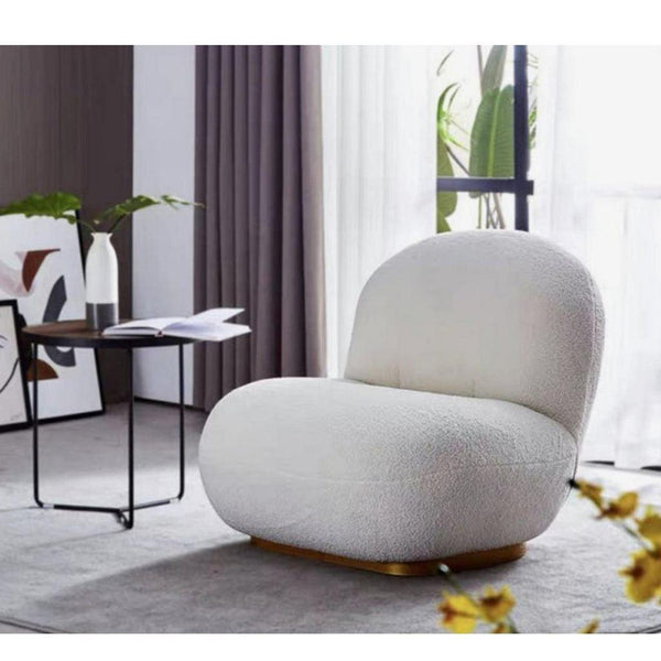 Alhome Boucl√¢‚Ç¨⁄ëÿ£‚Äûÿ£¬∂√¢ÀÜ⁄ë√¢‚Ç¨¬†√¢ÀÜ⁄ë√¢ÀÜ‚Äöÿ¢¬¨ÿ¢¬®ÿ¢¬¨ÿ¢¬© Side Chair - 75x70x80 cm - White - AL-276 - Zrafh.com - Your Destination for Baby & Mother Needs in Saudi Arabia