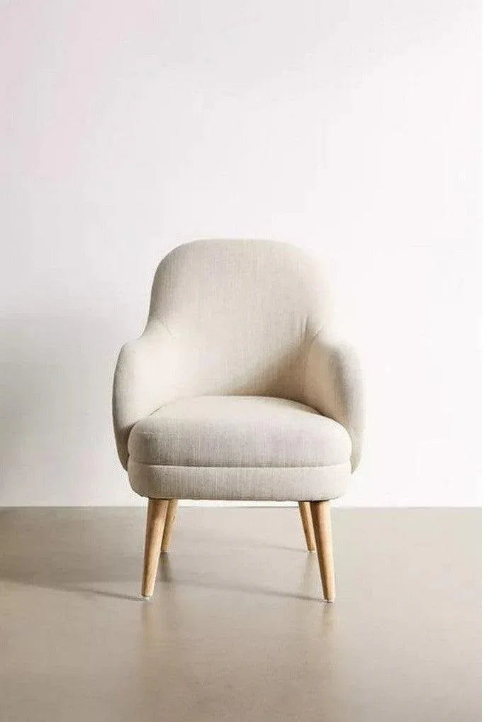 Alhome Chair - 75 x 75 x 100 cm - white - AL-405 - Zrafh.com - Your Destination for Baby & Mother Needs in Saudi Arabia