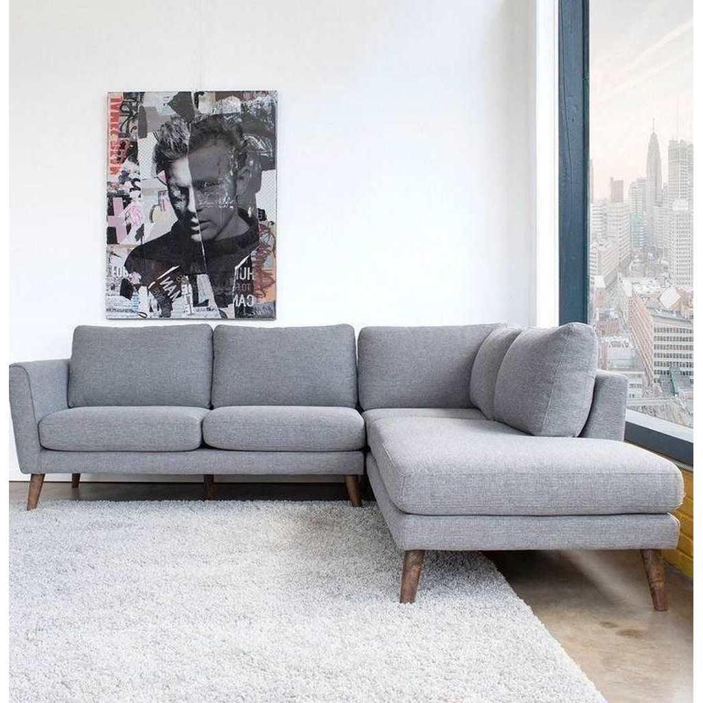 Alhome L-shape Sofa 160x230x88x85 cm - Grey - Zrafh.com - Your Destination for Baby & Mother Needs in Saudi Arabia