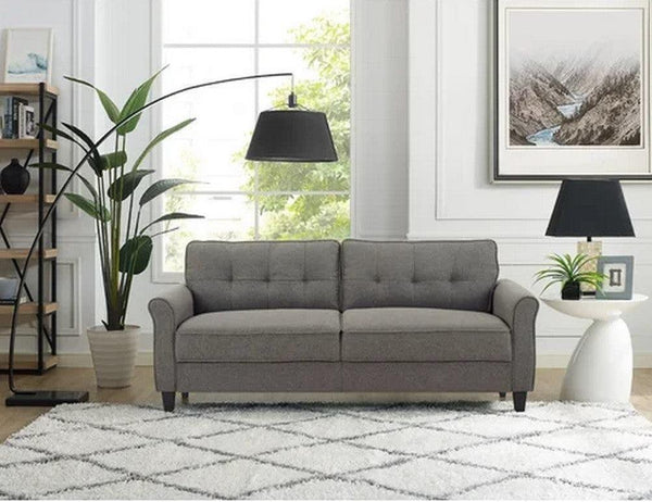 Alhome Sofa 160x85x85 cm - Grey - Zrafh.com - Your Destination for Baby & Mother Needs in Saudi Arabia