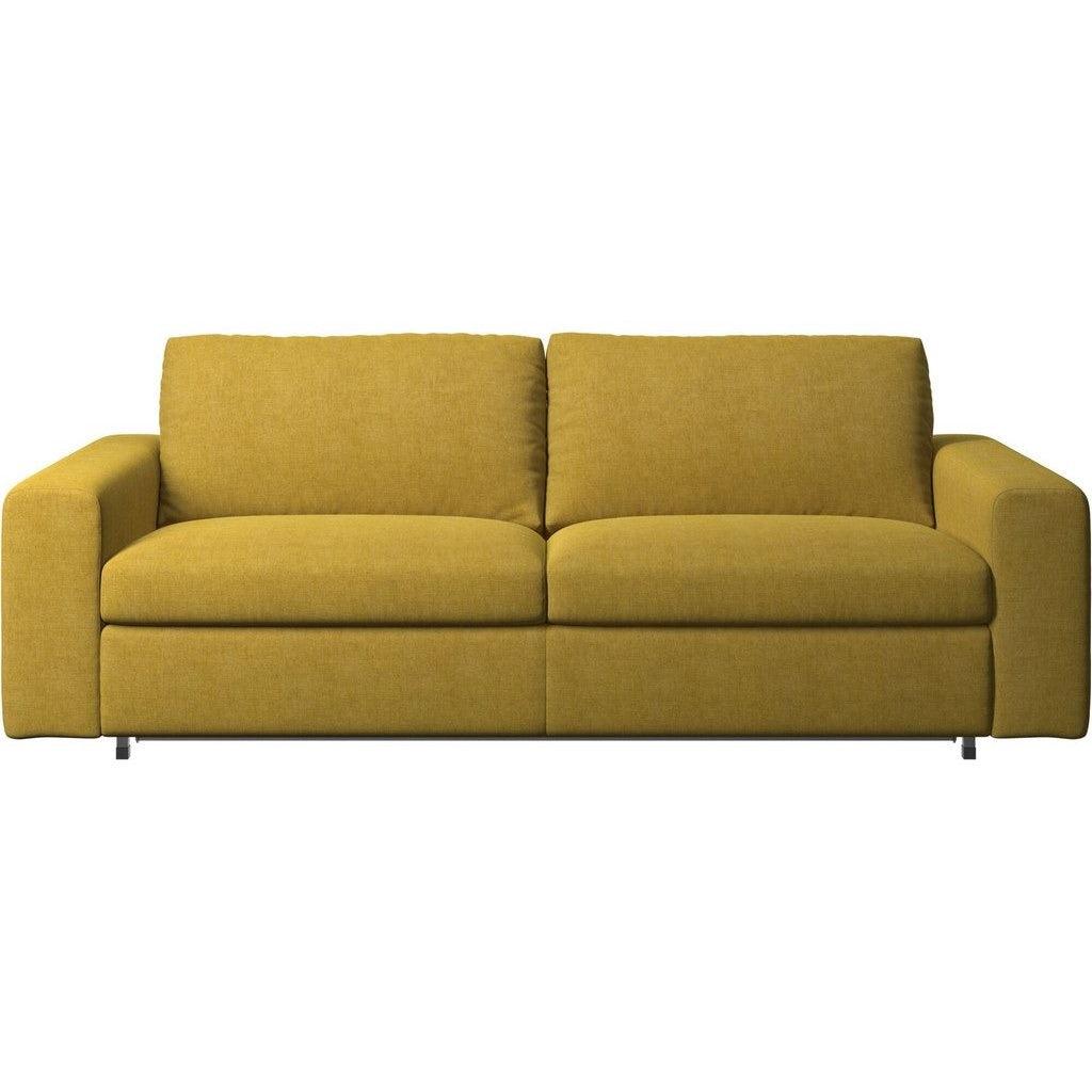 Alhome Sofa 170x90x90 cm - Yellow - Zrafh.com - Your Destination for Baby & Mother Needs in Saudi Arabia