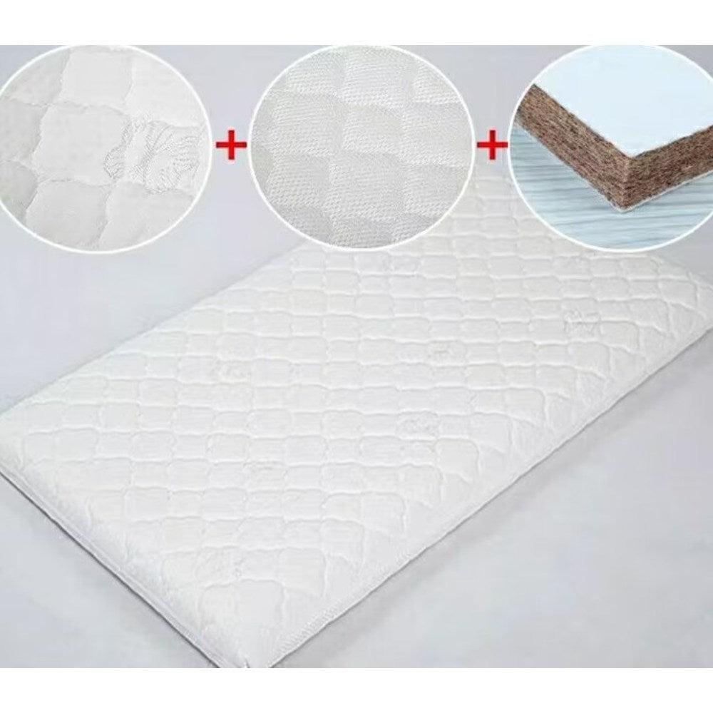 Dreeba Mattress For Baby Cribs - White - 100x56 cm-Z29 - 