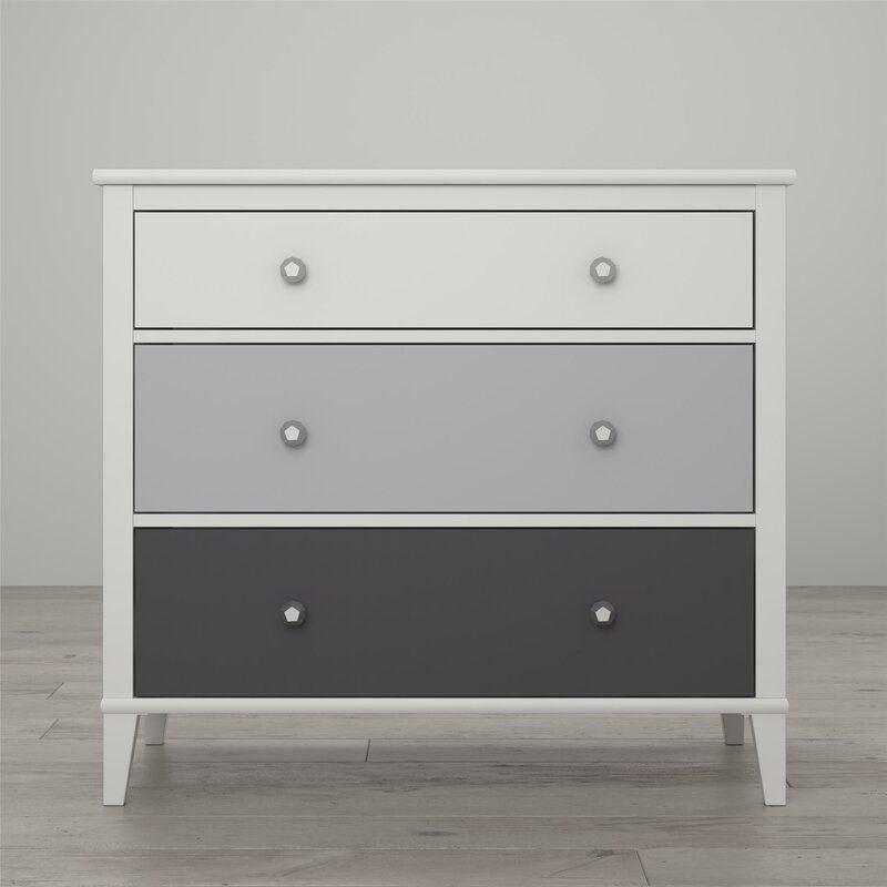 Kids Dresser: 89x48x79 Wood, White by Alhome - 110112961 - ALHOME