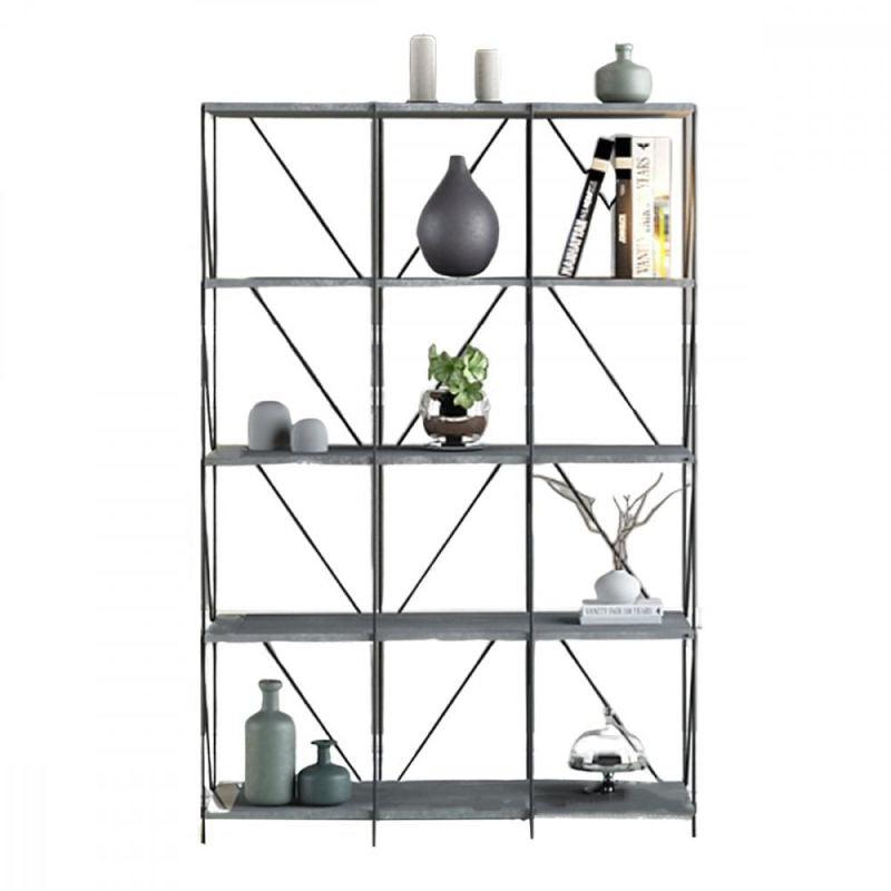 Multi-Use Malaysian Wood Shelving Unit - 5 Layers - By Baity - ALHOME