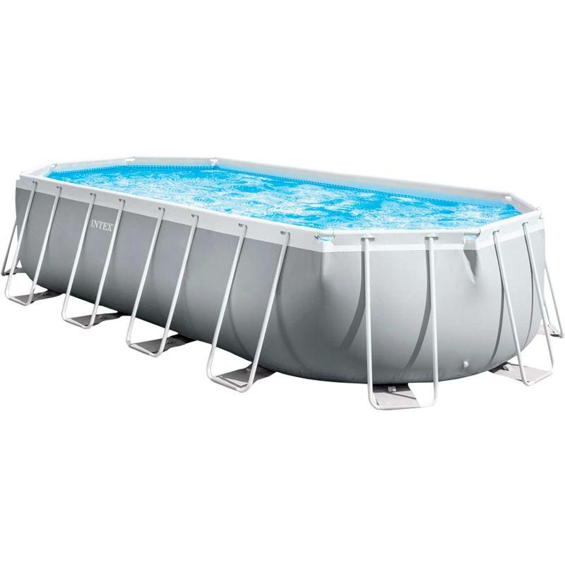 Intex Prism Frame Oval Pool Set - .com - Your Destination for Baby & Mother Needs in Saudi Arabia