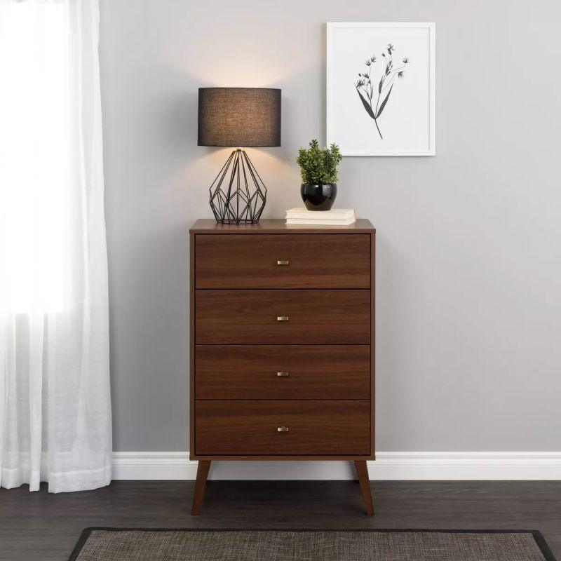 Elegant Brown MDF Unit Drawers by Alhome - ALHOME