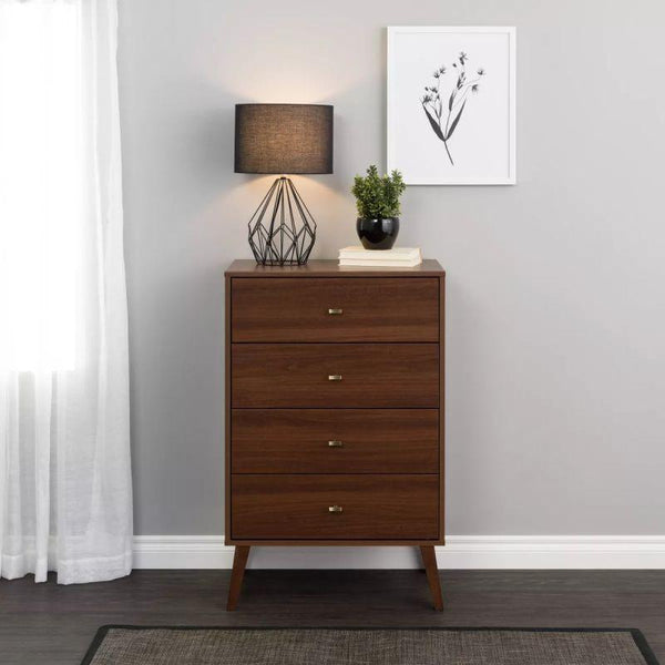 Elegant Brown MDF Unit Drawers by Alhome - ALHOME