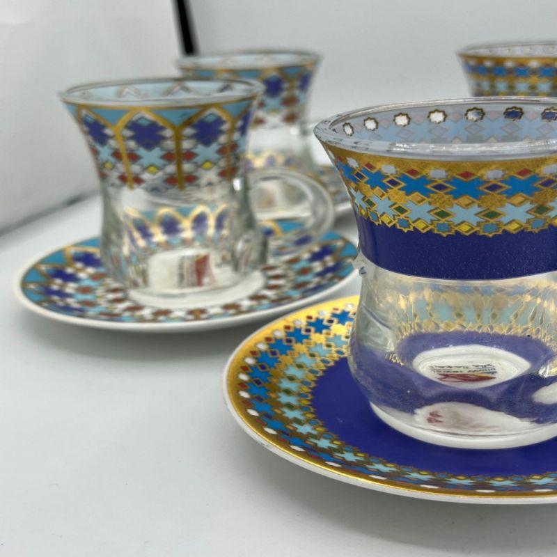 Set of Cups And Pendants - Islamic Inscription - By Alhome - ALHOME