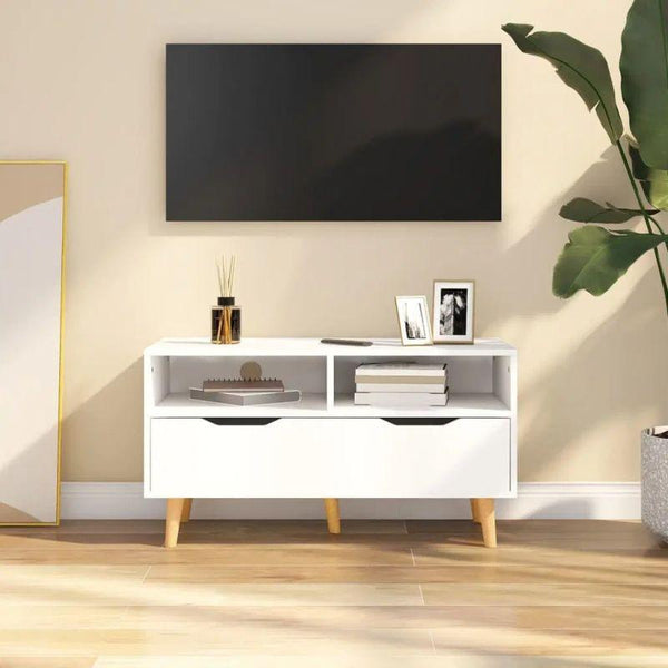 Timeless TV Table - MDF - White By Alhome - ALHOME