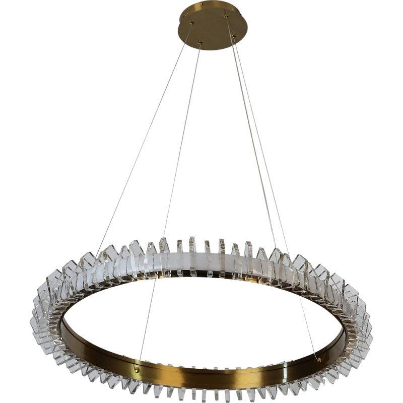 Modern Gold Chandelier - 85 W - Yellow By Alhome - ALHOME