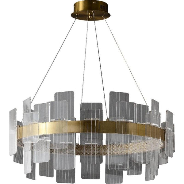 Modern Oil Chandelier With - 3 Lights - 36 W - Size 60 cm By Alhome - ALHOME