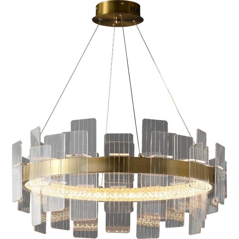 Modern Oil Chandelier With - 3 Lights - 36 W - Size 60 cm By Alhome - ALHOME