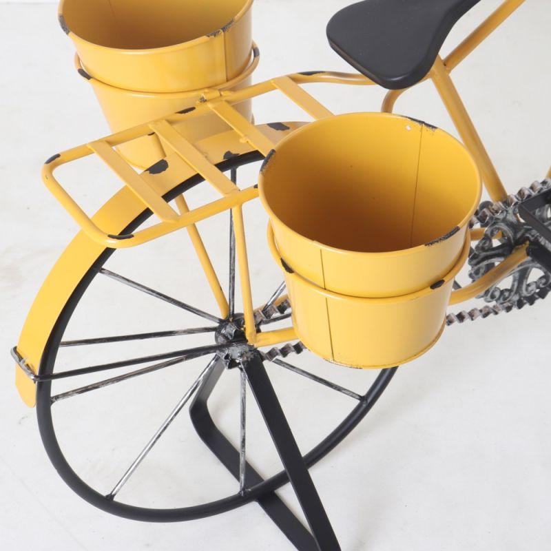 Decoration Metal Bike - Yellow By Alhome - ALHOME