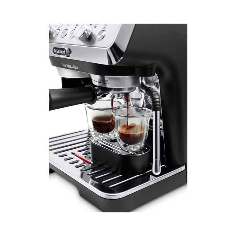 De'Longhi Espresso Machine Coffee and Cappuccino Maker - 1.5 L - 1550 W - Silver - EC9155.MB - 