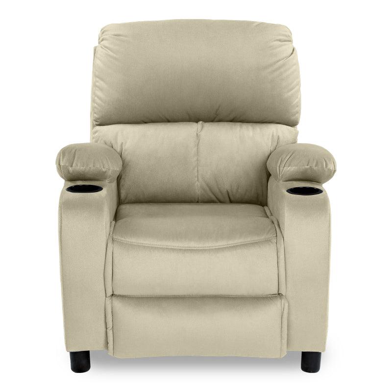 Velvet Classic Cinematic Recliner Chair with Cups Holder - NZ70 by In House - ALHOME