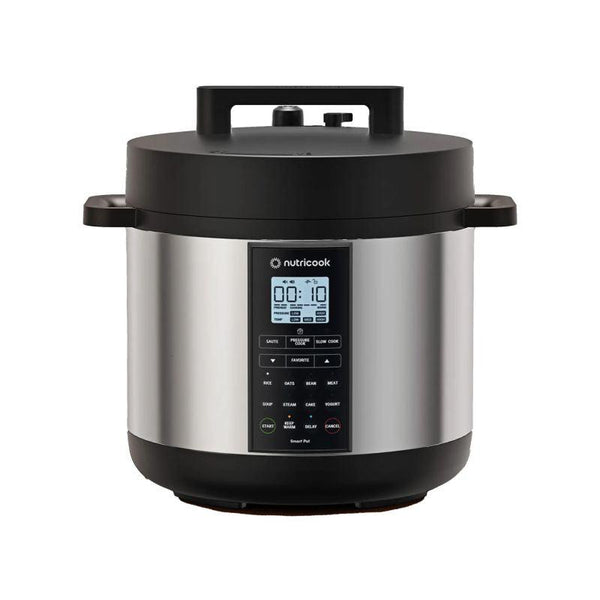 Nutricook Smart Pot 2 Prime 8 In 1 - 8 L - 1200 W - Stainless Steel - Black And Silver - ALHOME