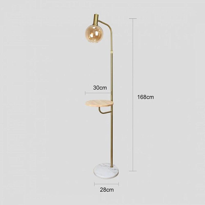 Oil Floor Stand - Lamp Base Size E27 By Alhome - ALHOME