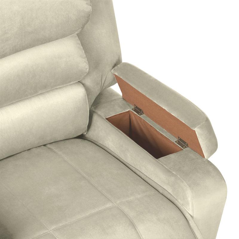 Velvet Recliner Chair with Storage Box - AB07 by In House - ALHOME