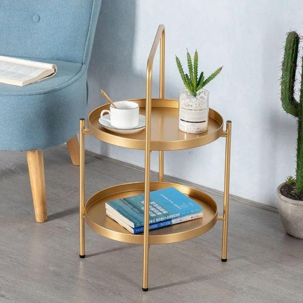 Gold Metal Table By Alhome - ALHOME