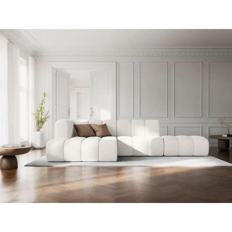 Chanel Corner Sofa - White - 250x170x85x85 cm - By Alhome - ALHOME