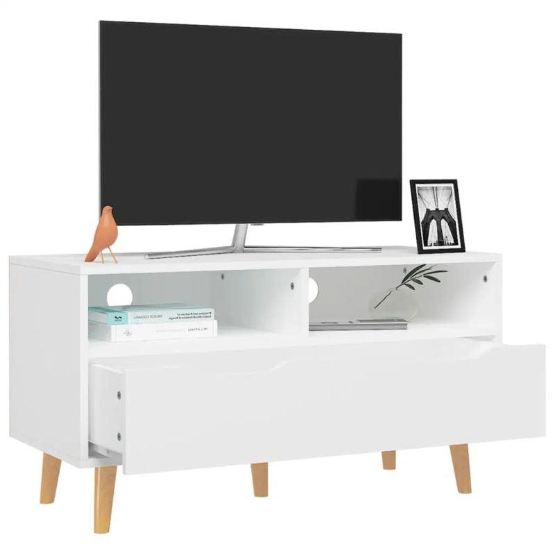 Timeless TV Table - MDF - White By Alhome - ALHOME