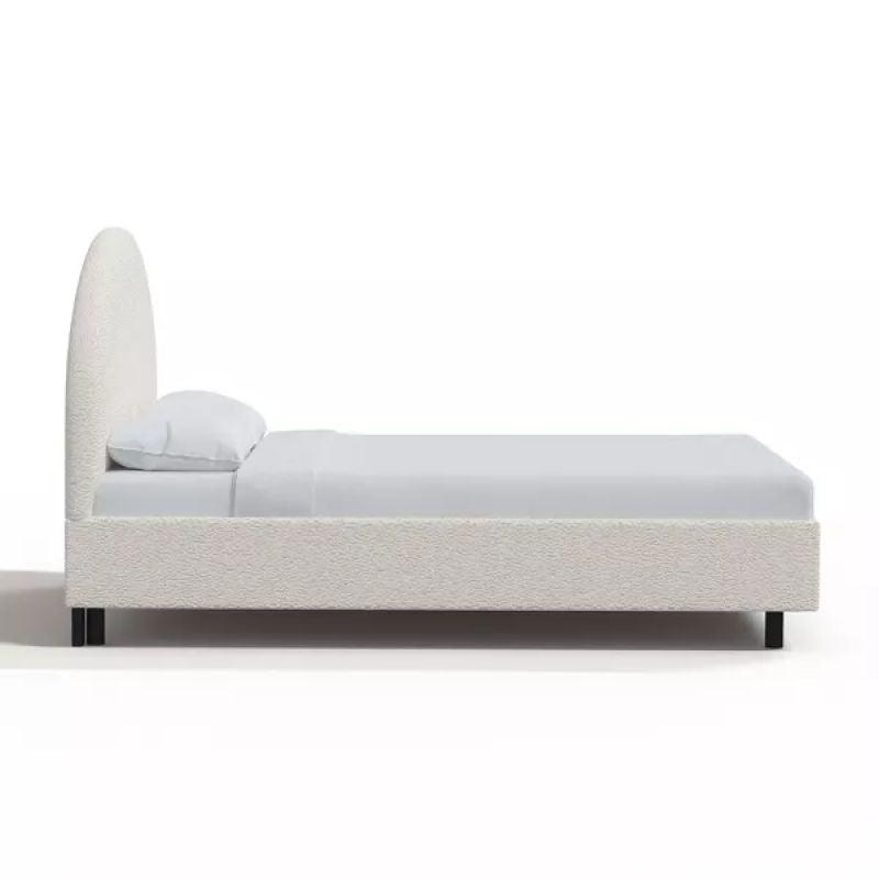 Supreme Comfort: Swedish Wood King Bed - Prestige Beige Splendor (160x200x140) by Alhome - ALHOME