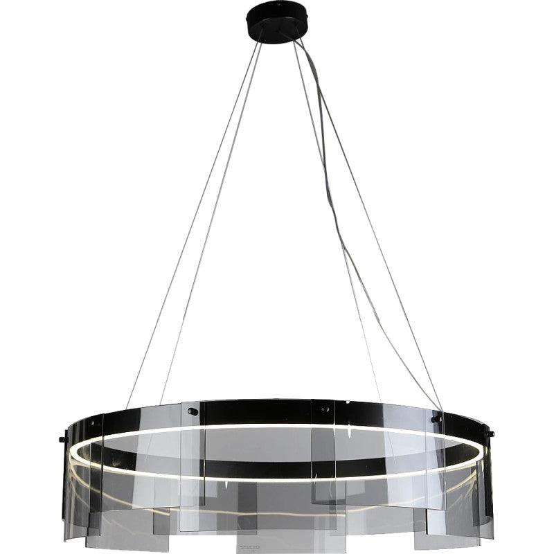 Modern Chandelier With 3 Lights - 48 Watts - Black By Alhome - ALHOME