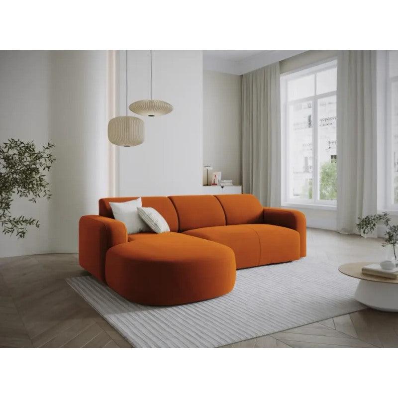 Comfortable Linen Corner Sofa - 250x170x85x85 cm - By Alhome - ALHOME