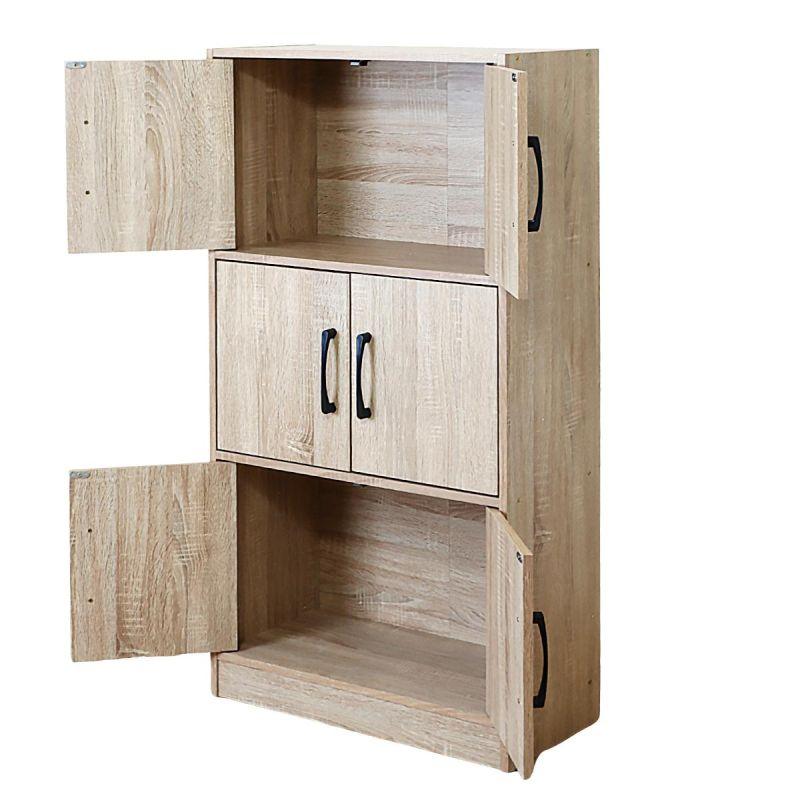 3 Layer Drawer Unit - Wooden - 63x30x122.9 cm - By Baity - ALHOME