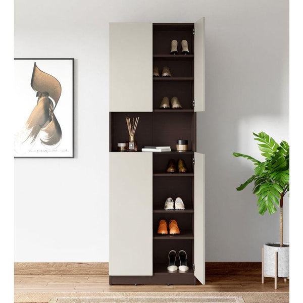 Slim Profile Elegance: Compressed Wood Shoe Rack By Alhome - ALHOME