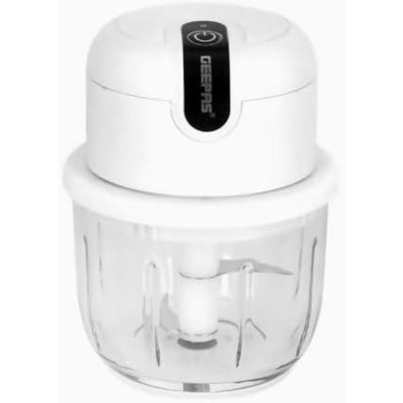 Geepas USB Rechargeable Mini Chopper - 30 w - 300 ml - GMC42022 - .com - Your Destination for Baby & Mother Needs in Saudi Arabia