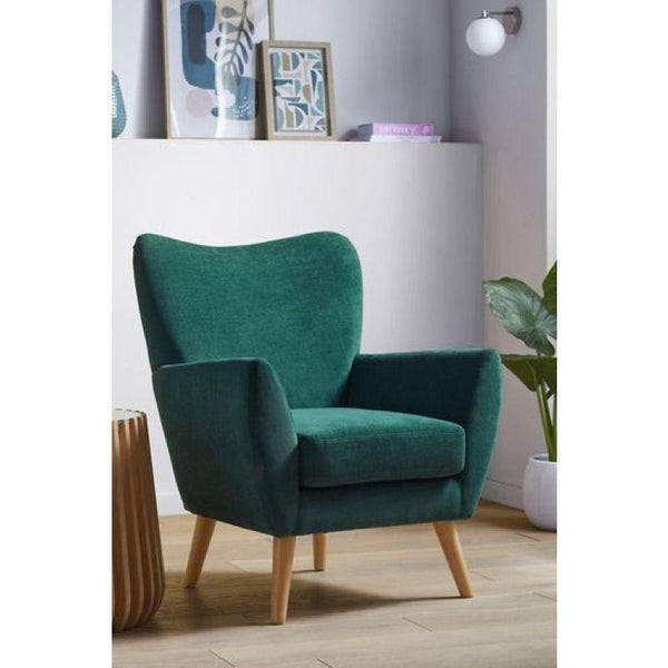 Green Linen Chair By Alhome - ALHOME