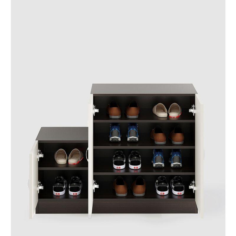 Petite Compressed Wood Shoe Rack By Alhome - ALHOME