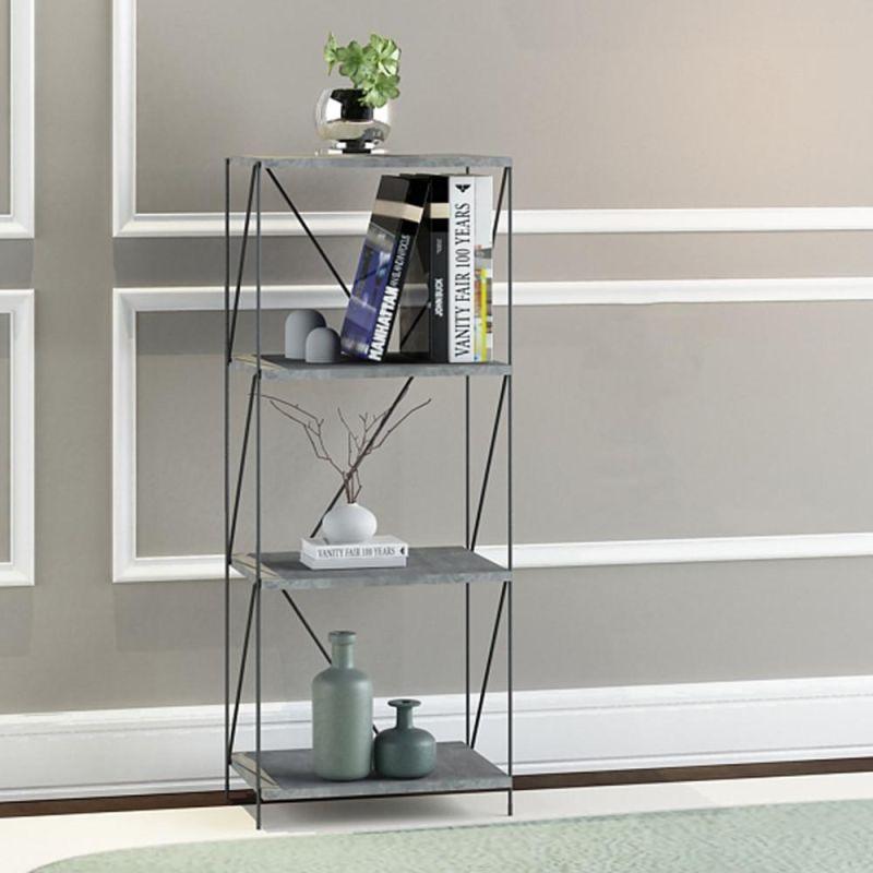 Multi-Use Shelving Unit From Malaysian Wood - 4 Layers - By Baity - ALHOME