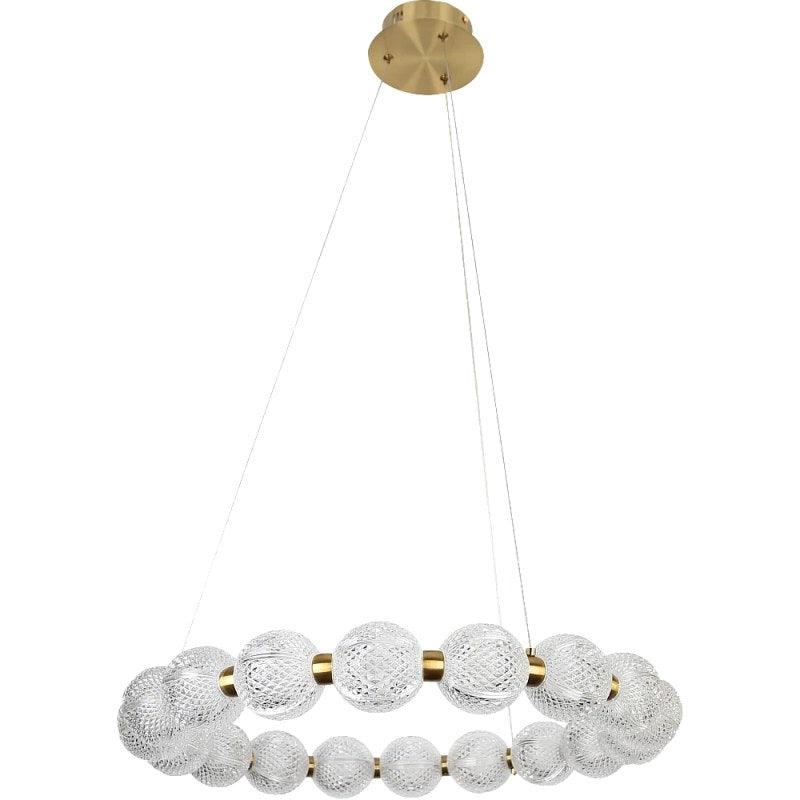 Modern Oil Chandelier - 3 Lights - 25 W By Alhome - HA/C5636/600CR+3CO - ALHOME