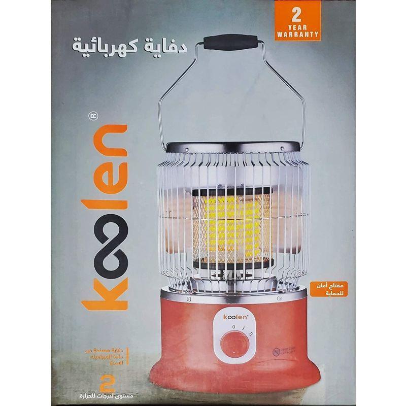 Koolen Round Ceramic Heater - 2000 Watt - Red - 807102008 - .com - Your Destination for Baby & Mother Needs in Saudi Arabia