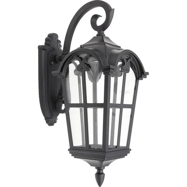 Wall Lantern - Black - 6170W/BK - By Alhome - ALHOME