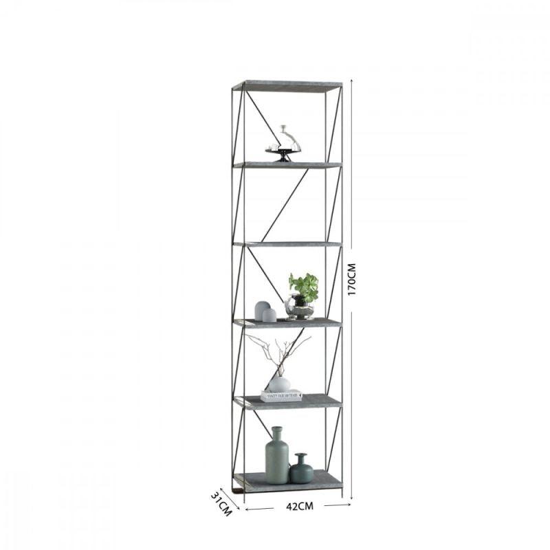 Multi-Use Shelving Unit From Malaysian Wood With 6 Layers - By Baity - ALHOME