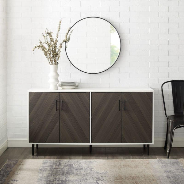 Elegant Brown MDF Buffet by Alhome - 110113081 - ALHOME