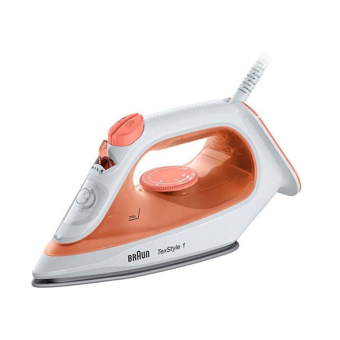 Braun TexStyle 1 Steam Iron - 1900 w - orange - BRSI1009OR - .com - Your Destination for Baby & Mother Needs in Saudi Arabia